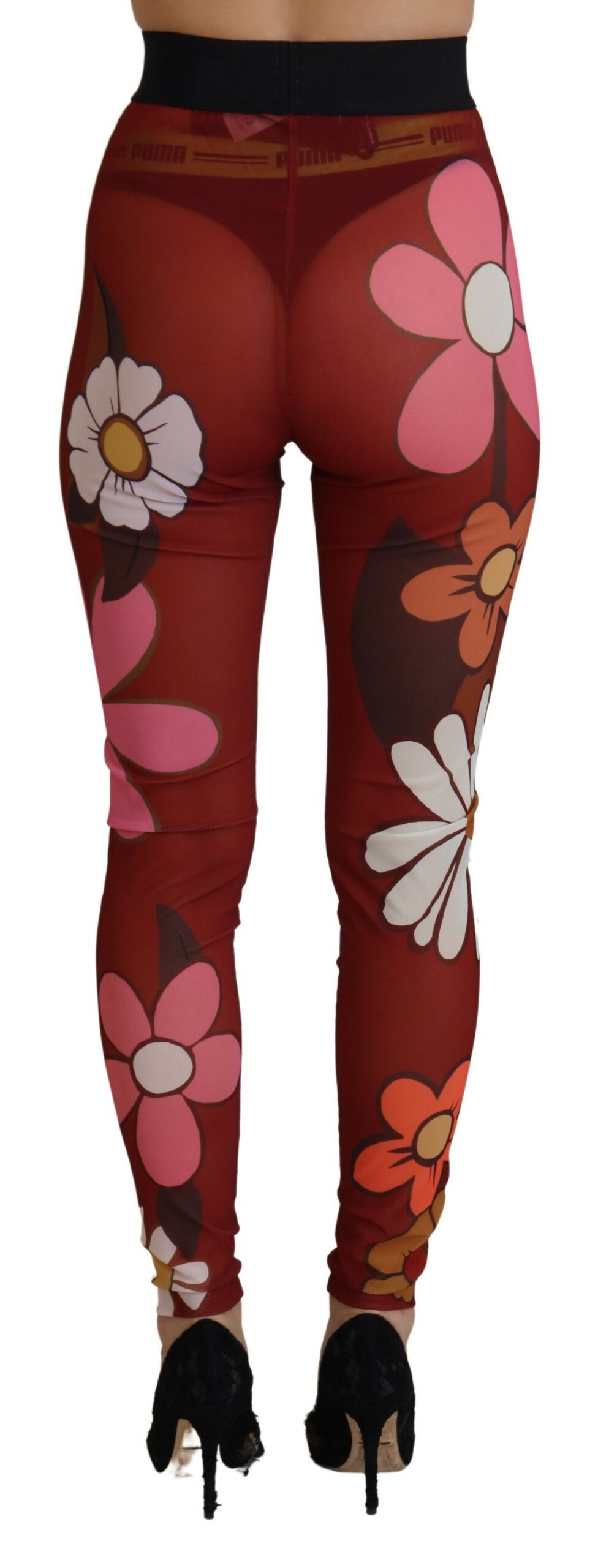 Dolce & Gabbana - Girls Red Floral Leggings