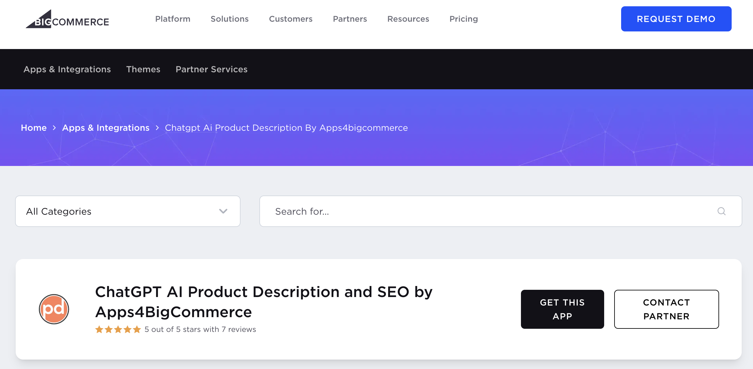 bigcommerce apps