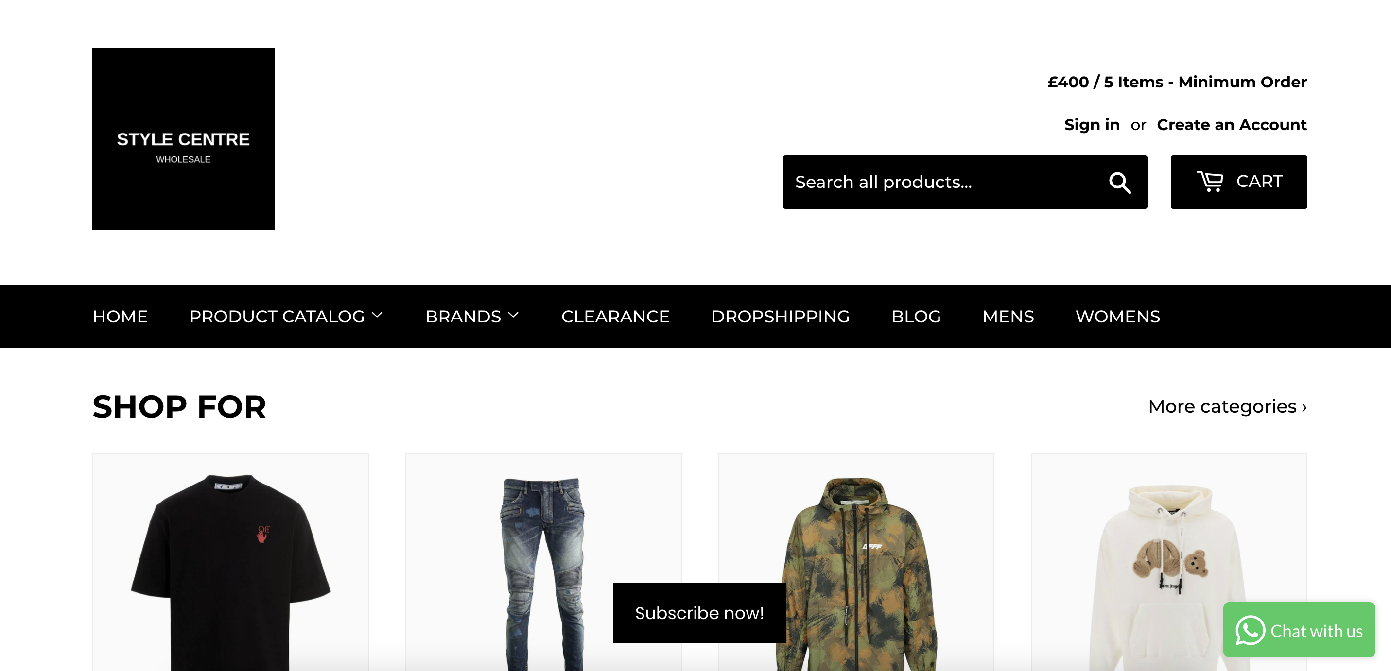 dropshipping clothing suppliers